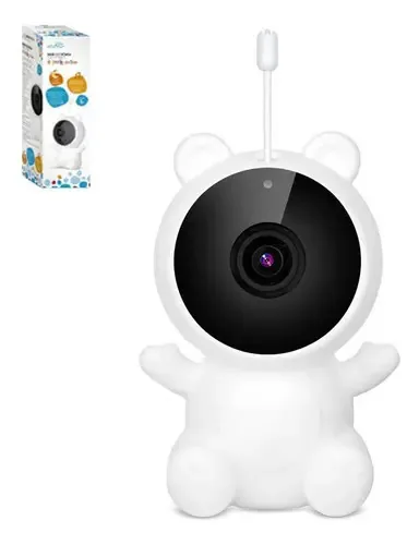 Babá Eletrônica Câmera Sem Fio Visão Noturna Microfone 1080p