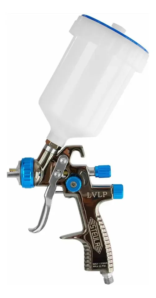 Pistola De Pintura Profissional Lvlp Bc80 Steula Bico 1,4mm