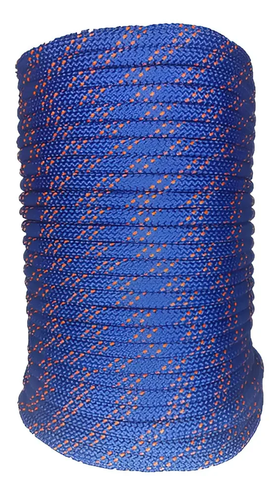 100m Corda Semi Estatica 10,5mm Rapel Escalada Montanhismo Cor Azul-marinho