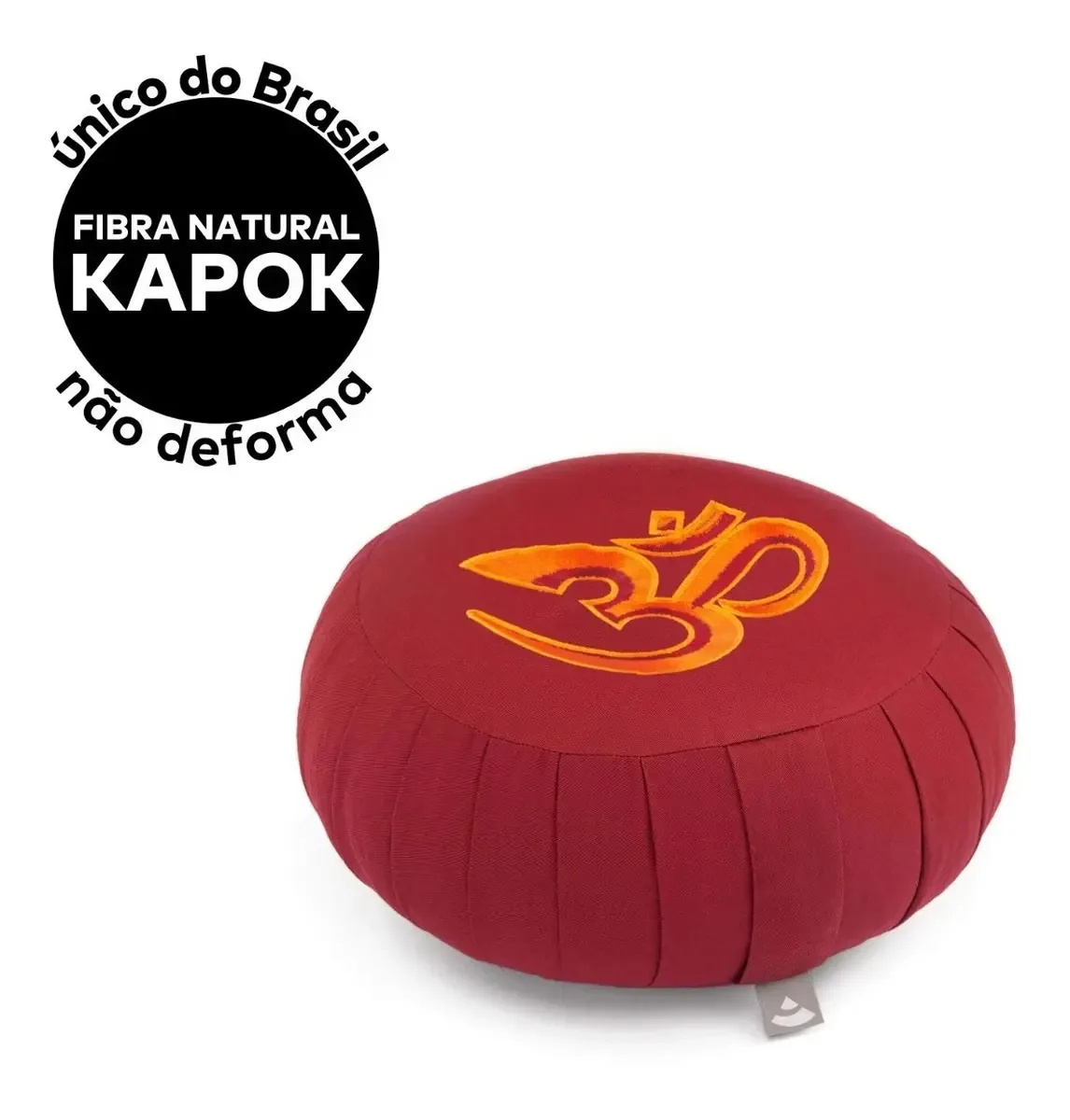 Yogateria Zafu Almofada De Meditação Puf Estampa Om