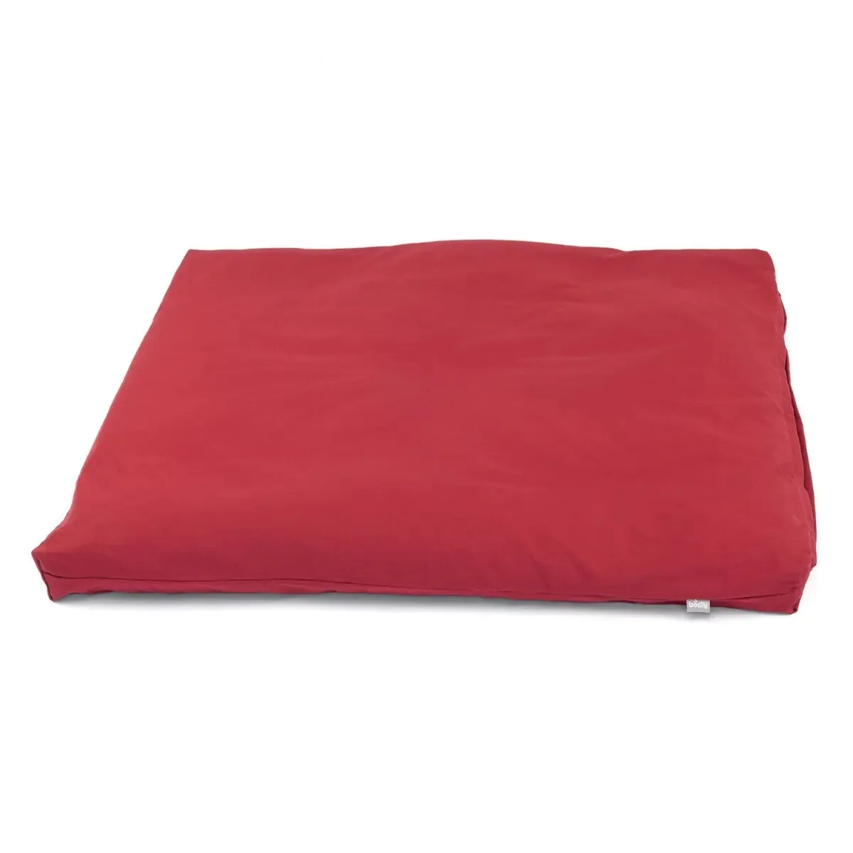 Yogateria Zabuton Almofada Yoga Plana Zafu 80x80cm Cor Bordô