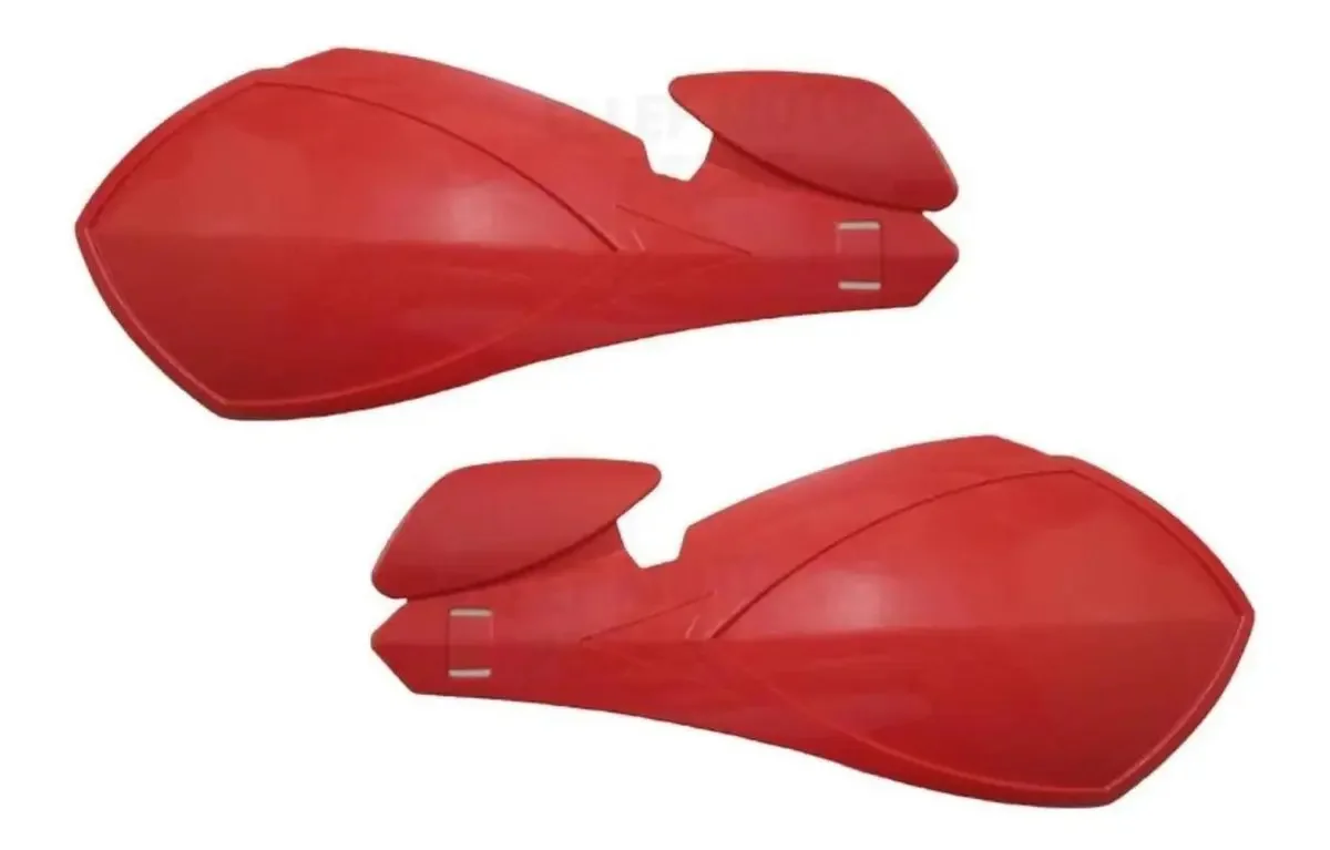 Protetor De Mão Punho Motocross Vermelho Moto Par Cor Outro