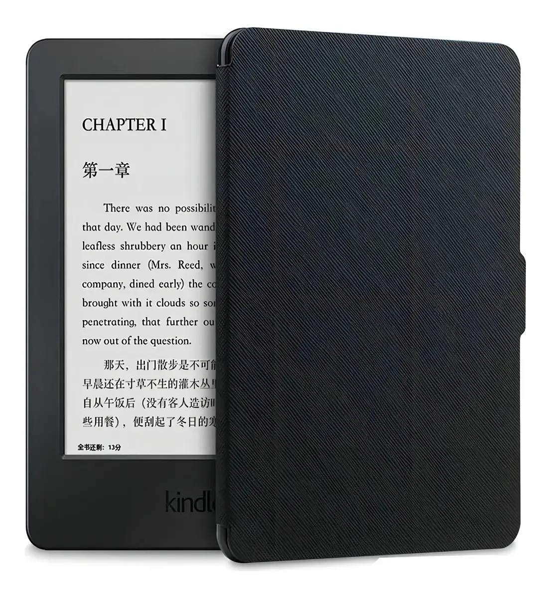 Capa Case Couro Sintético Magnética Auto Sleep Kindle