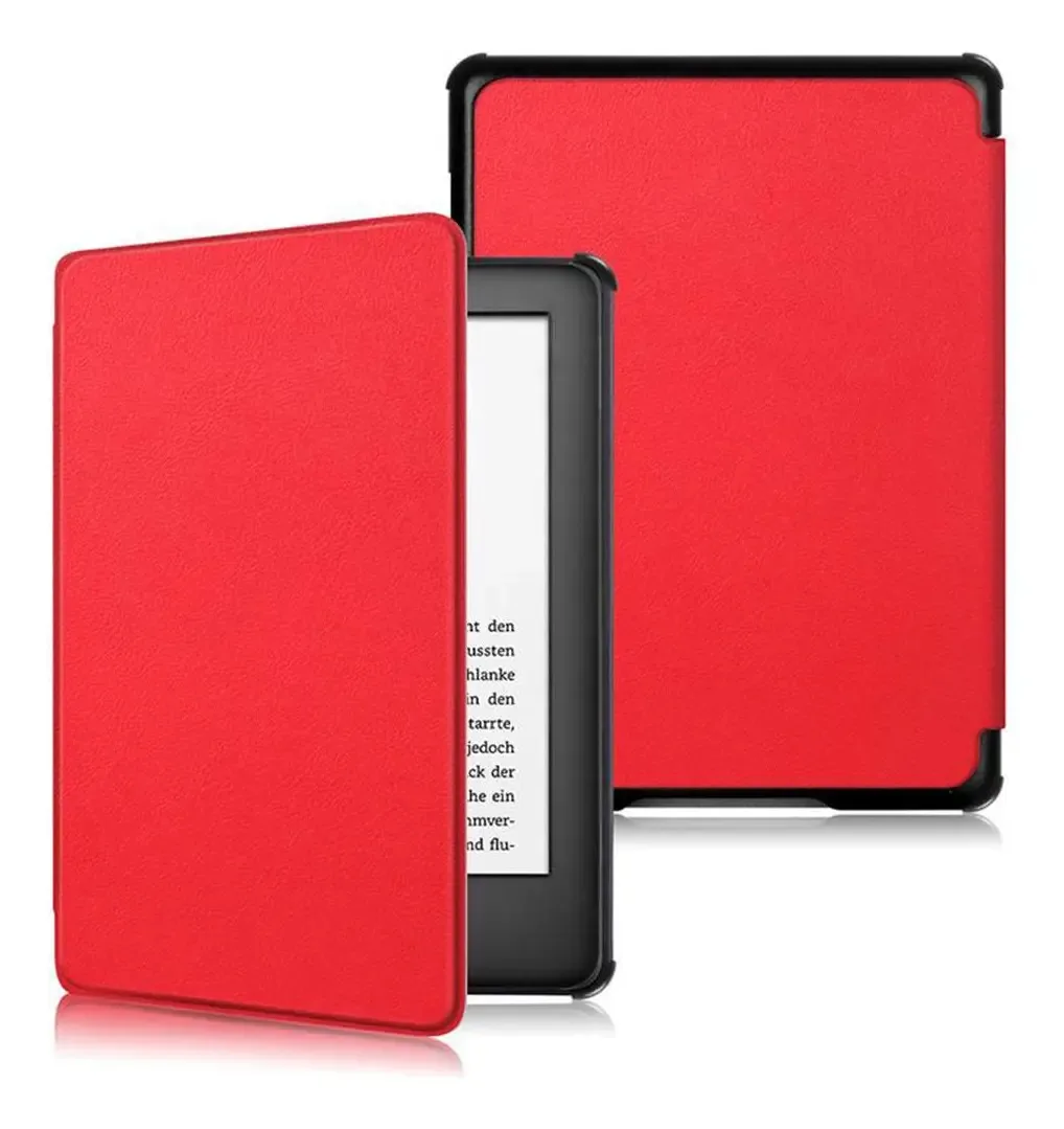 Capa Couro Sintético Magnética Auto Sleep Kindle Paperwhite