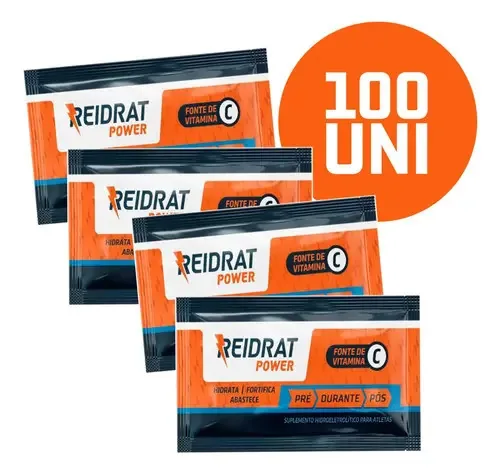Kit 100 Unidades Repositor Hidroeletrolítico Em Pó Reidrat