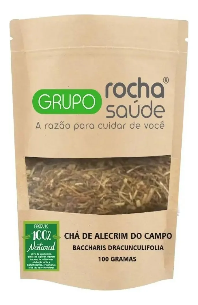 Alecrim Do Campo Chá Partes Aéreas Rocha Saúde Kit 300 Gr