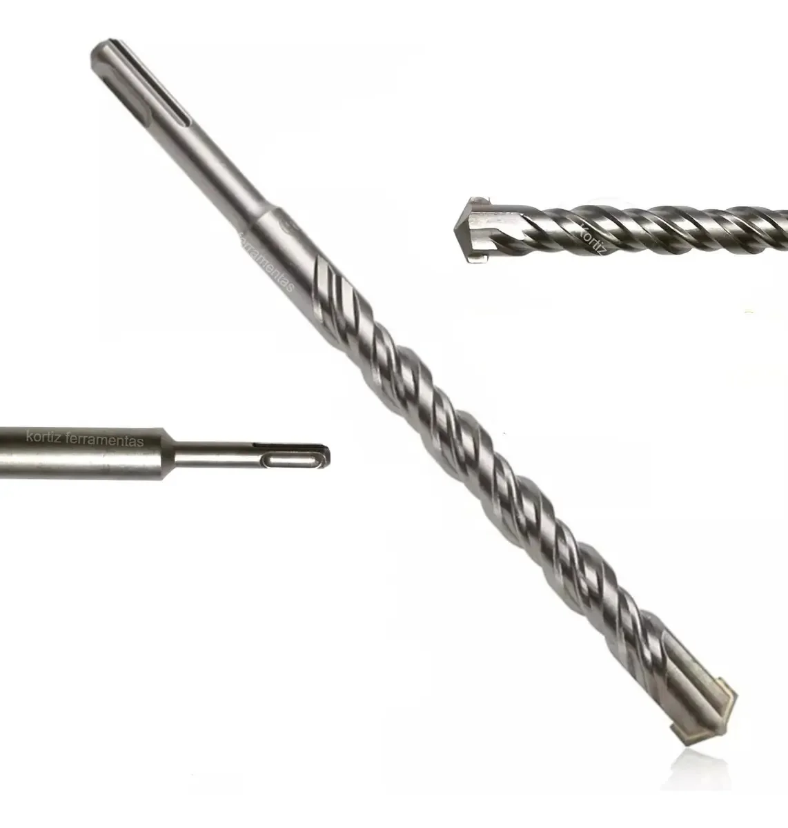 Broca SDS Plus Rocast 10mm Para Concreto E Alvenaria Aço Resistente
