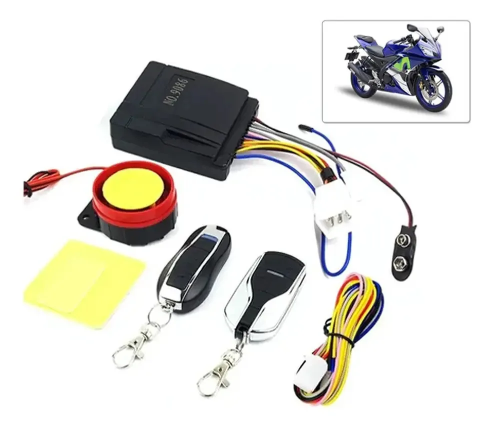 Controle remoto Alarme anti-roubo de controle remoto para motocicletas
