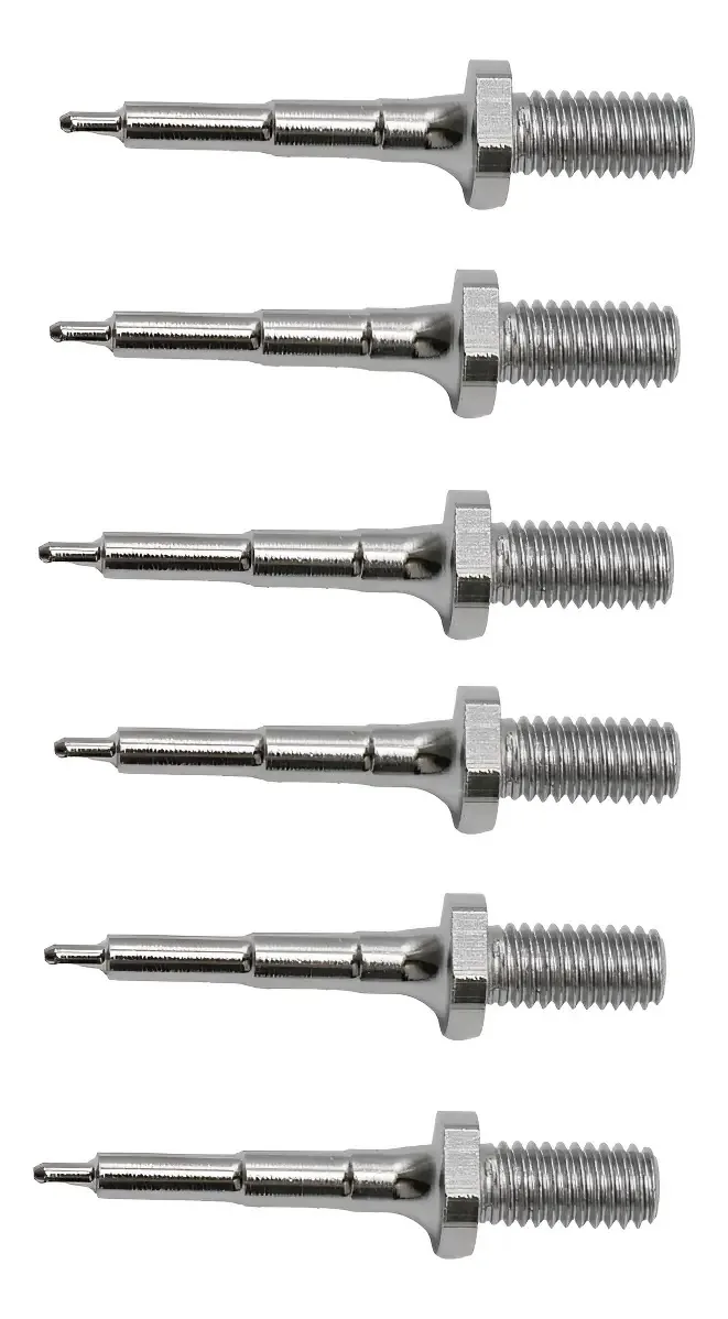 Kit 6 Agulhas Universal P/ Aplicador Brincos Bovinos Ovinos