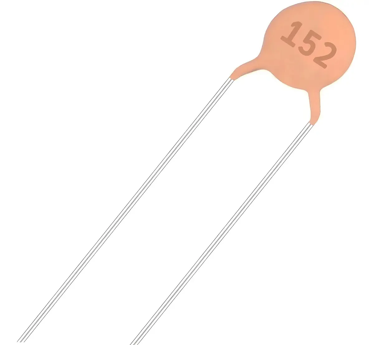 Pack 100 Capacitores Disco Cerâmico de 1,5nF 50V para Placas