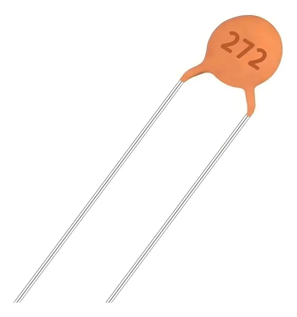 Kit de Capacitores Disco Cerâmico 2,7nF 50V Com 100 Unidades HITANO