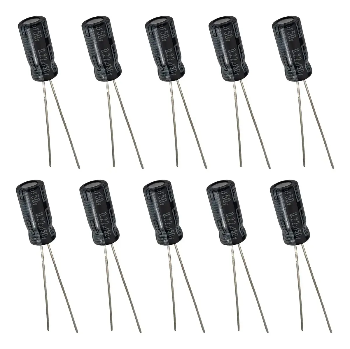 Capacitor Eletrolítico 0,22uf 50v - 10 Peças