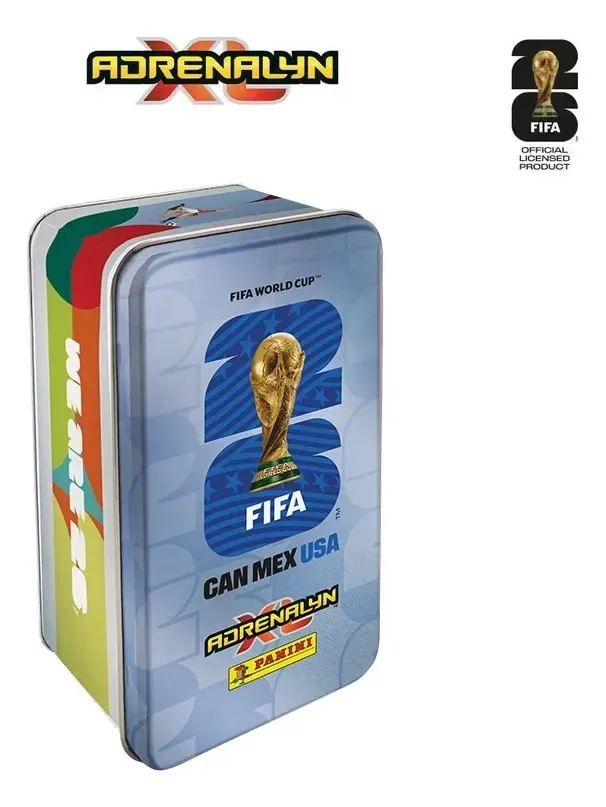 Latas azuis clássicas, 8 envelopes e cartas colecionáveis de moedas, espanhol mundial