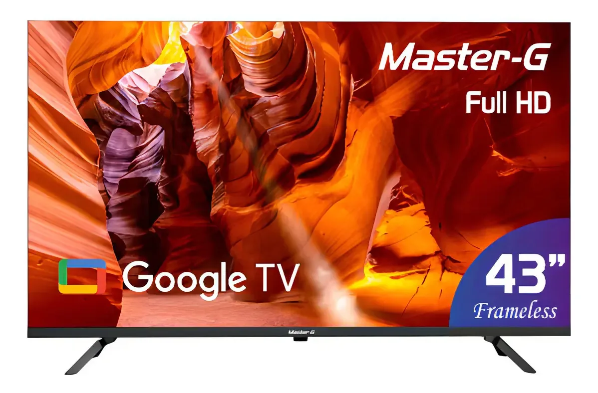 Smart TV Led 43 Google Tv Full Hd Bluetooth MGG43ffk
