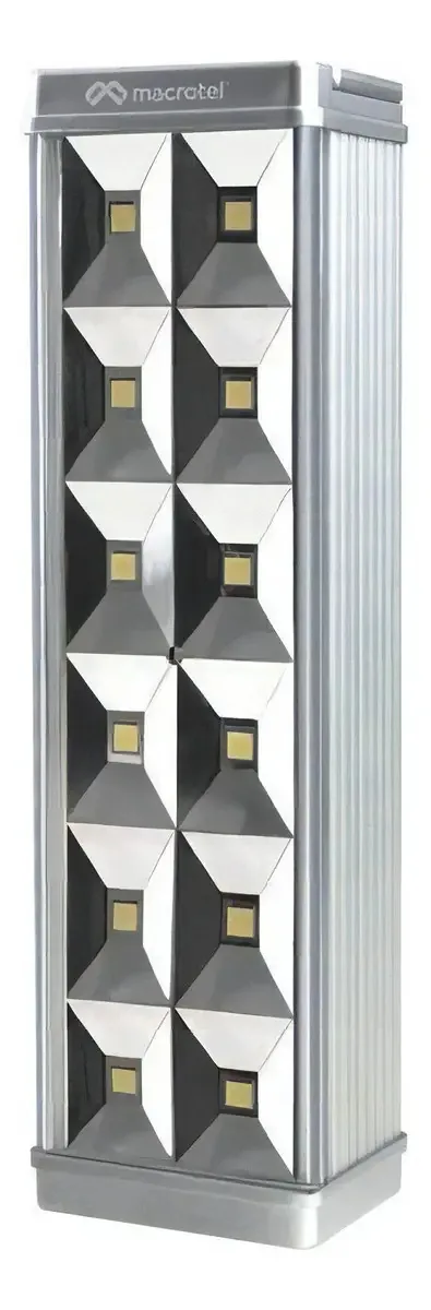 Lanterna de emergência recarregável Macrotel Usb 12 LED
