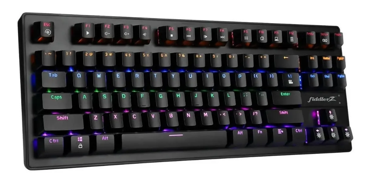 Teclado mecânico retroiluminado para gamer/Fiddler Fd-KD900