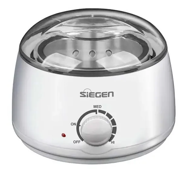 Pote de aquecimento de cera branca Siegen Sg-1100