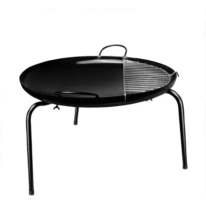 Disco enrolado, grelha assada de 55 cm, cozinhando frutos do mar
