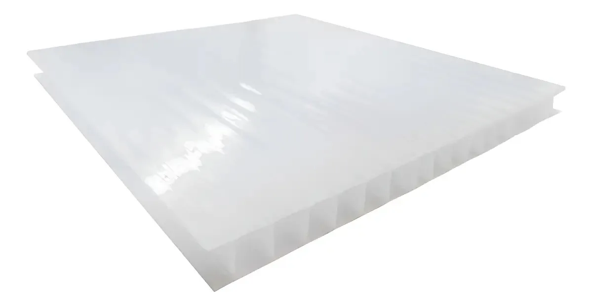 Policarbonato alveolar 2100x5800x10mm Opal Dvp