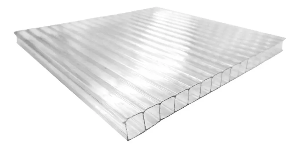 Policarbonato alveolar 1050x2900x8mm Transparente Dvp
