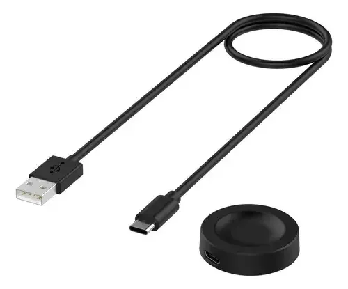 Carregador para smartwatch YIWANFULAJIMIER HWGT2-5CDQ-USBH preto