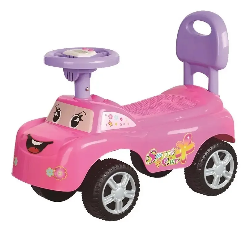 Kissme Buggy com música e encosto rosa