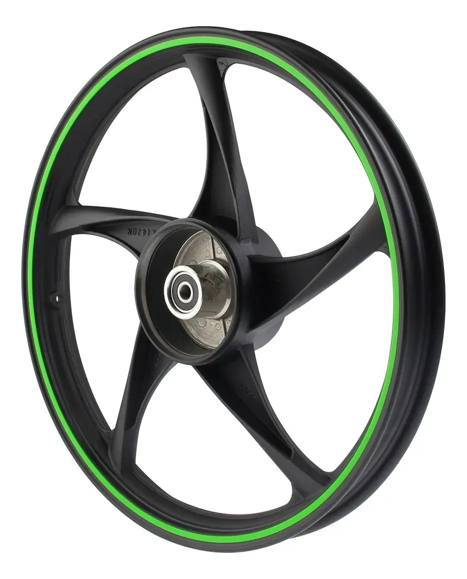 Roda traseira preta At110rt com LED