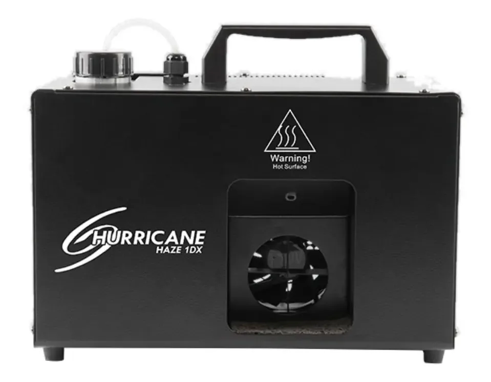 Máquina de fumaça Chauvet DJ Hurricane Haze 1DX cor preta