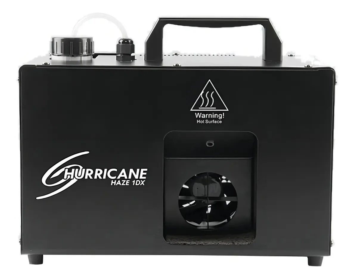Máquina de fumaça Chauvet DJ Hurricane Haze 1DX cor preta