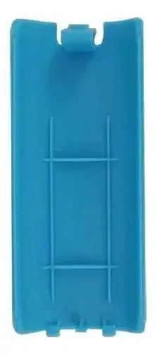 Pacote Com 2 Capas De Substituição Porta Traseira Controle Wii Azul