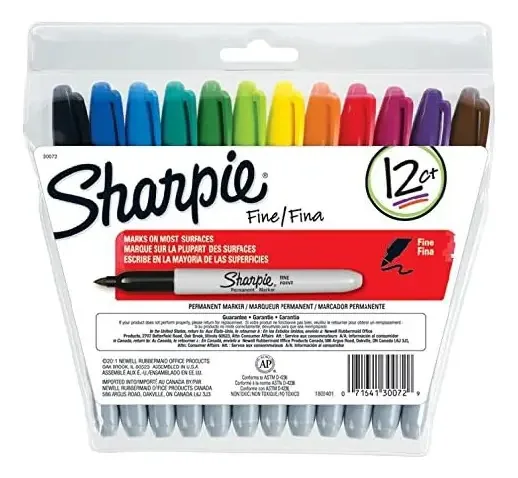 Marcadores Sharpie Set 12 U Multi6