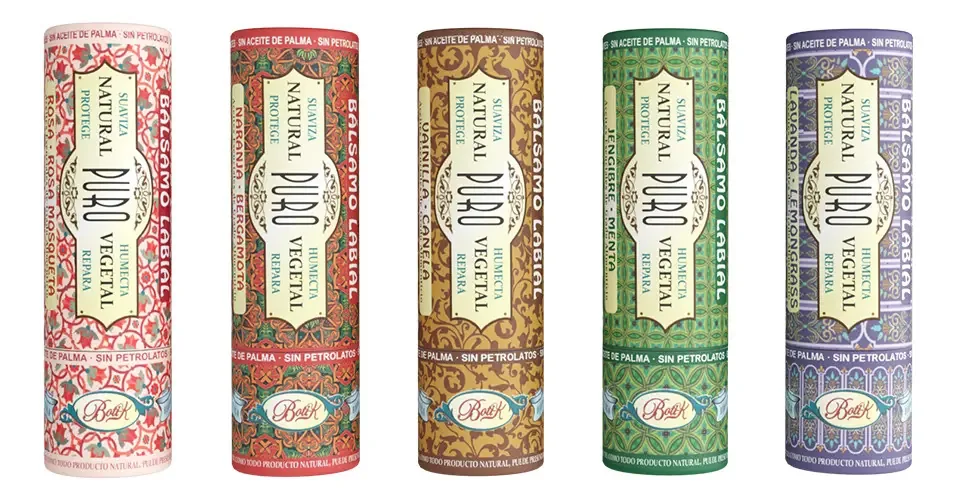 Bálsamos labiais Boti-k Puro 5 Variety