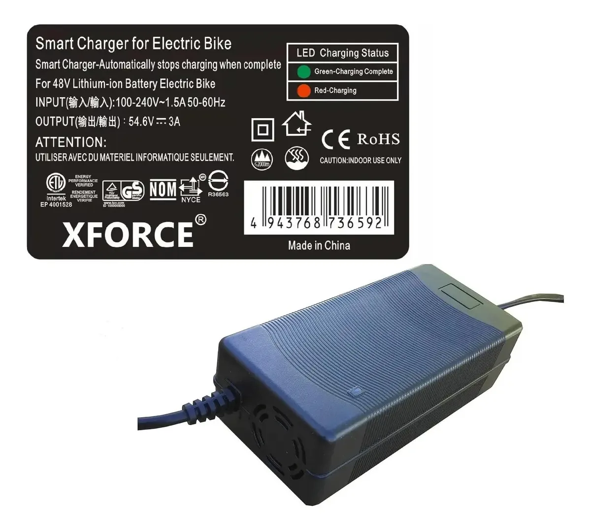 Carregador GT POWER 12V para veículos de brinquedo
