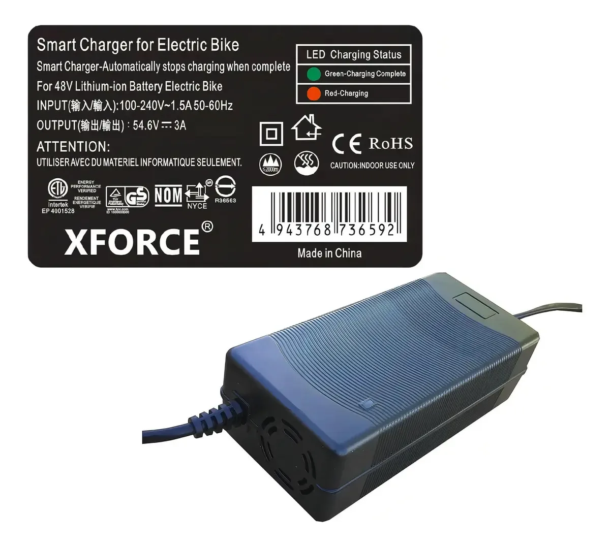 Carregador GT POWER 12V para veículos de brinquedo