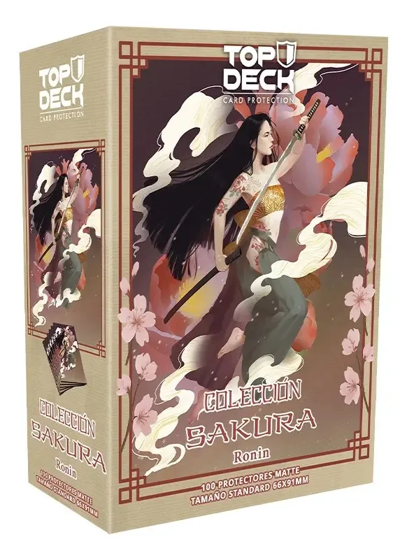 Protetor de convés superior padrão Sakura - Ronin Sakura Protector em espanhol