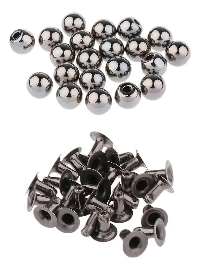 Perla Black Rivet