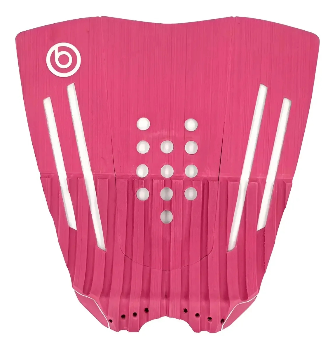 Deck Bully's Trekinho Pro Model Antiderrapante Prancha Surf Cor Rosa