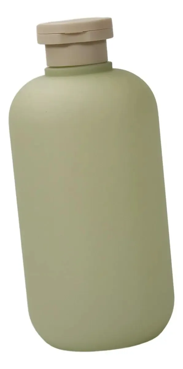 Garrafas vazias recarregáveis para garrafas espremíveis com cor verde 500ml