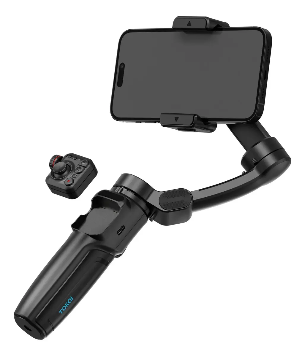 Suporte estabilizador dobrável Gimbal M05 para câmera de telefones celulares com tripé