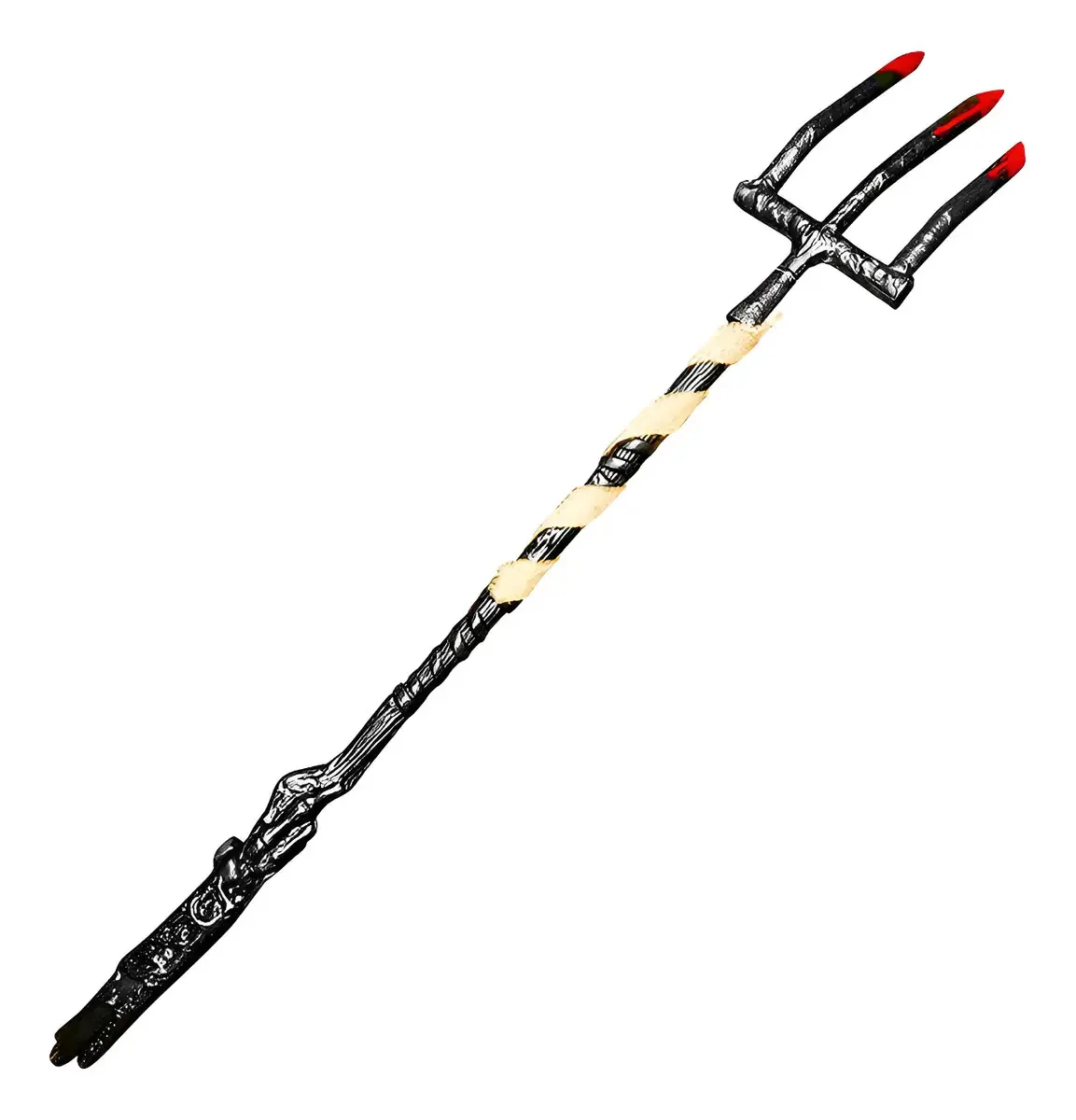 Acessório de armas folclóricas Halloween Trident Terror
