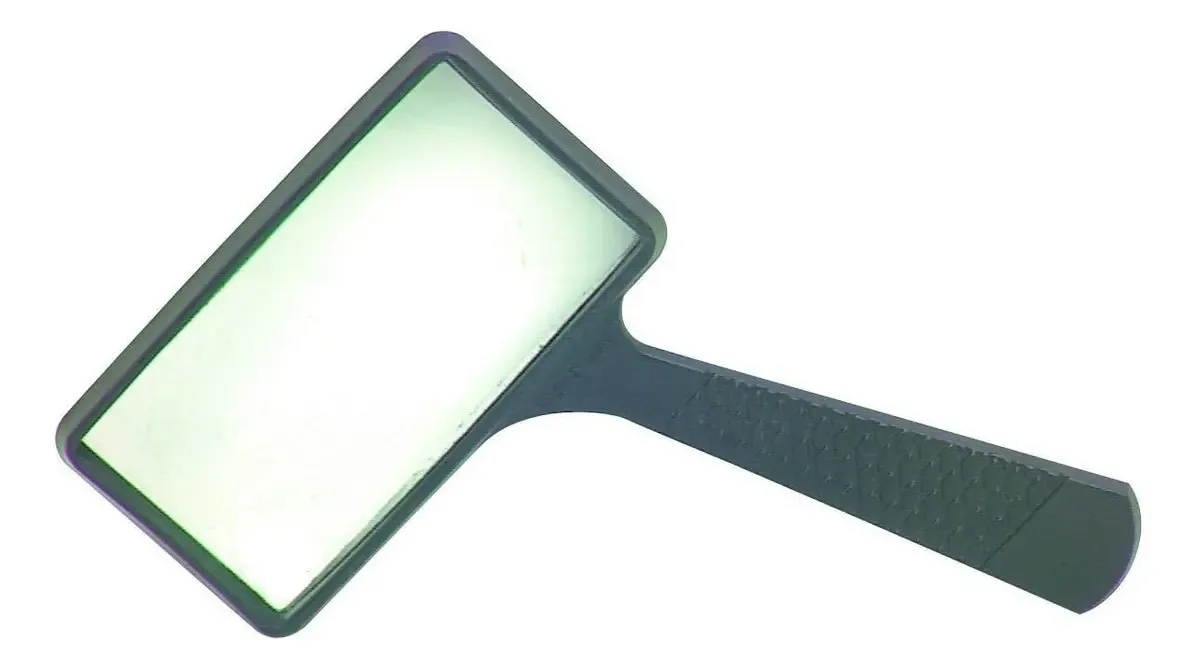 Lupa retangular Harbor Freight Parent Black