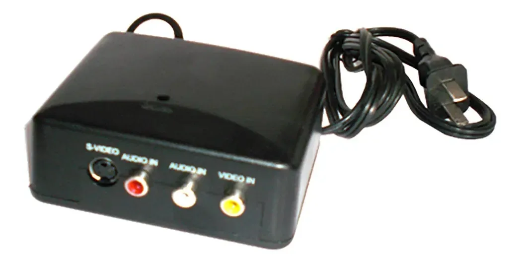 Modulador Rf Miyako 3 entradas de áudio e vídeo Rca - Saídas Rf
