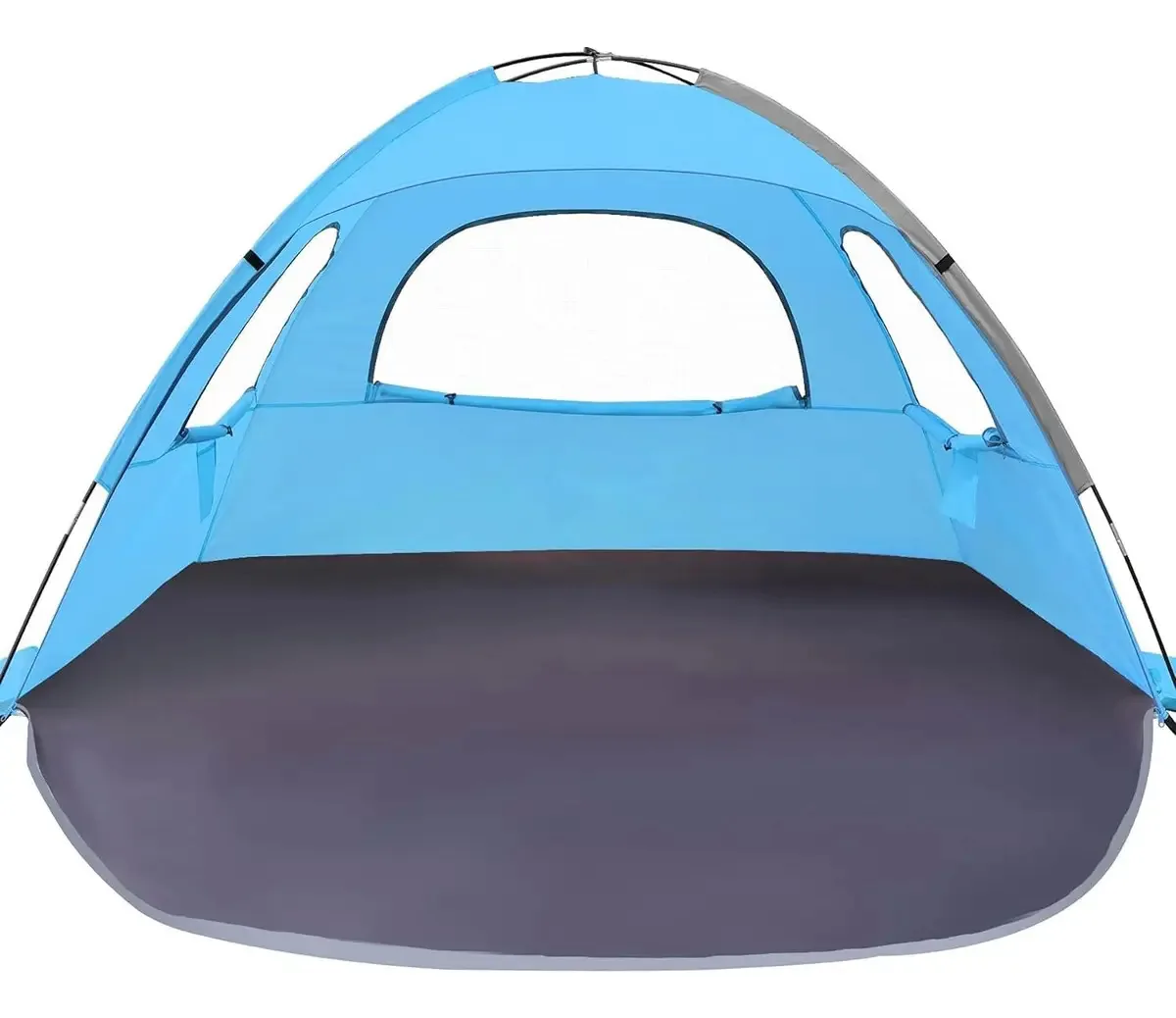 Barraca de praia Whitefang, portátil, resistente aos raios UV, para 4 pessoas