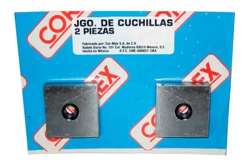 Conjunto de lâminas de reposição para cortador de 3/4 hastes