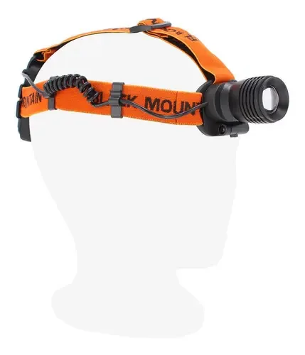 Lâmpada de mineração de alumínio Pro Ps039 Black Mountain Color LED Light