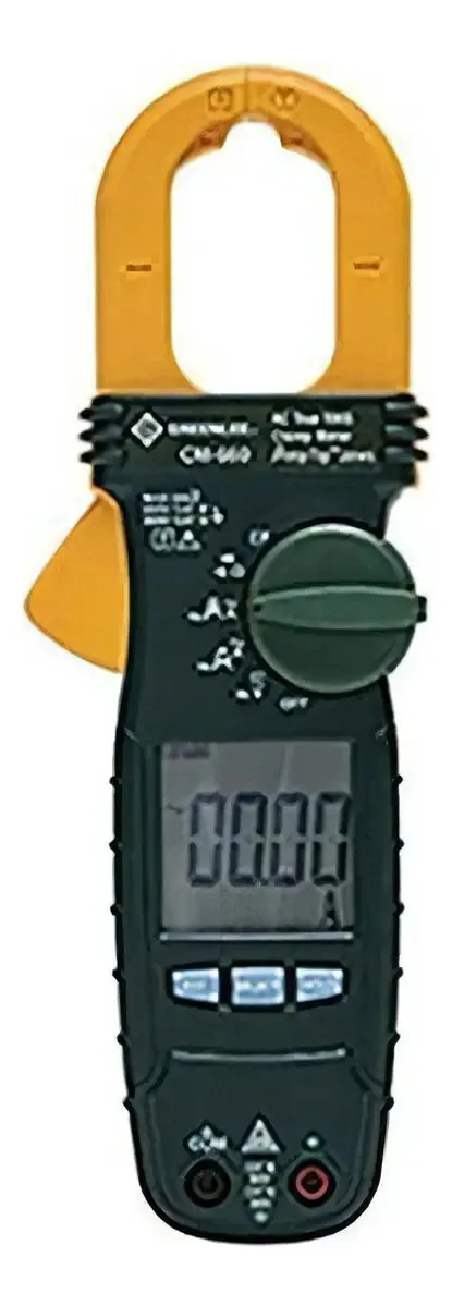 Alicate Amperímetro Digital Cm-660 - Greenlee