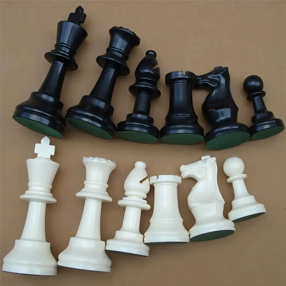 Vgeby Peças De Xadrez, Jogo Internacional De Xadrez Torneio De Peças De Xadrez Jogo Completo De Xadrez(médio-77mm) Peças De Xadrez Peças Xadrez Grandes