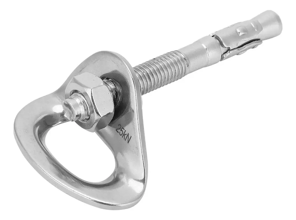 Parafuso de fixação de escalada Vgeby 25kn, parafuso de expansão de ponto fixo de aço inoxidável, equipamento de montanhismo de pistão, ferramentas de escalada