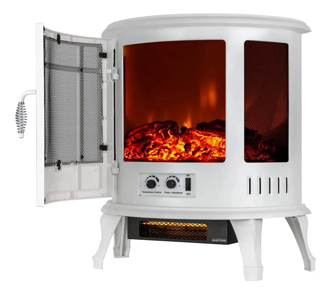 Lareira elétrica E-flame EUA Cor branca desconhecida