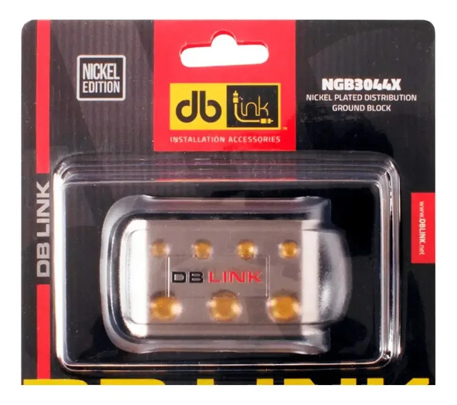 Bloco de distribuição Db Link NGB3044x 3 entradas 4 saídas